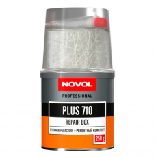 NOVOL PLUS 710 Ремонтний набір (затверджувач+смола+скломат) 0,25кг