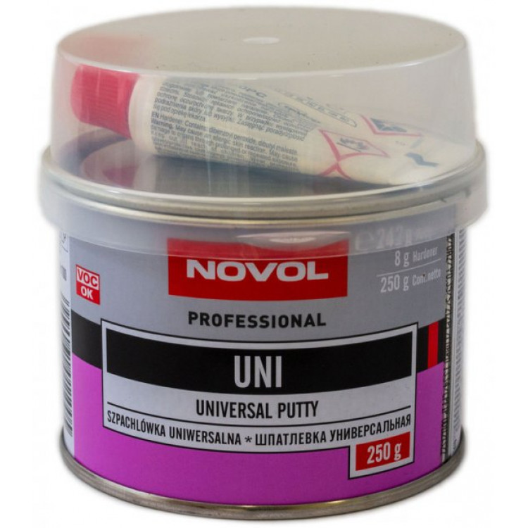 NOVOL  UNI  Шпаклівка універсальна  0,25кг