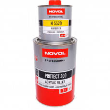 NOVOL Protect 300 Грунт акриловий  4+1 з затверджувачем білим 1л+0,25л