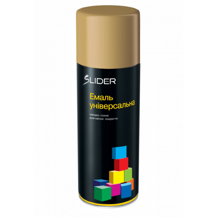 SLIDER Фарба універсальна RAL 1001 бежева 400 мл