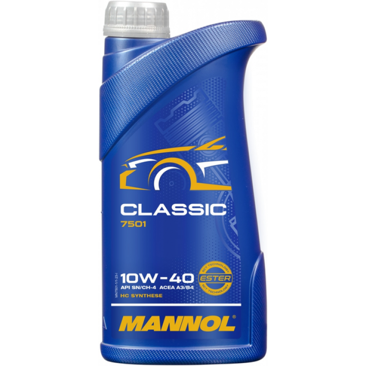Олива моторна Mannol Classic 10W-40 4л  MN7501-4
