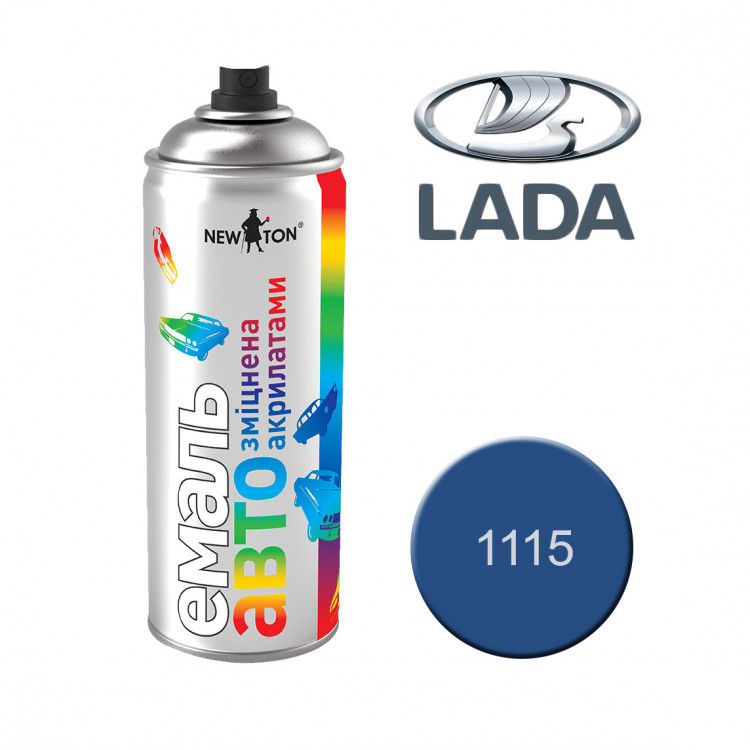 NEW TON Емаль авто 1115 синій 400 мл