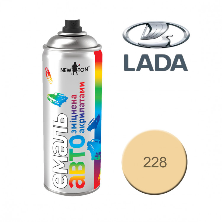 NEW TON Емаль авто 228 чайна троянда 400 мл