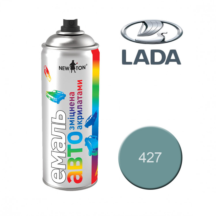 NEW TON Емаль авто 427 сіро-блакитний 400 мл