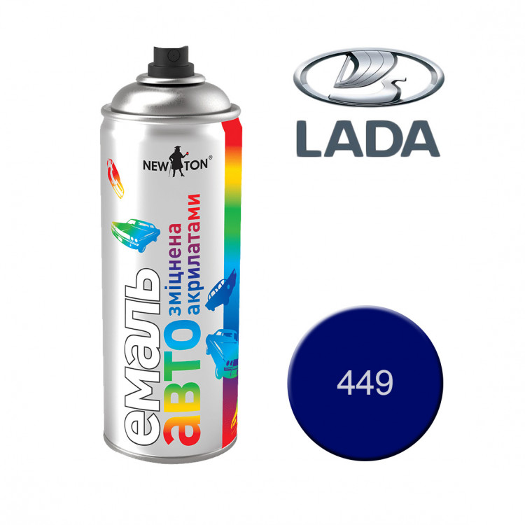 NEW TON Емаль авто 449 океан 400 мл