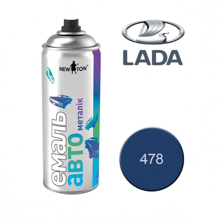 NEW TON Емаль авто 478 металік слива 400 мл