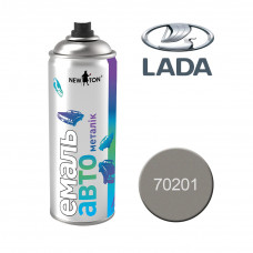 NEW TON Емаль авто 70201 металік сріблястий 400 мл
