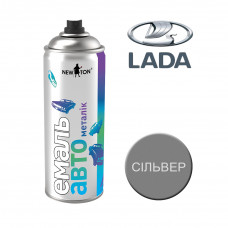NEW TON Емаль авто металік сільвер 400 мл