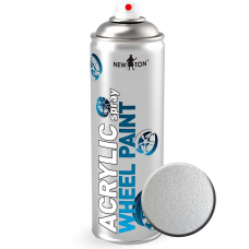 NEW TON  Wheel paint Емаль для дисків акрилова срібляста 500 мл