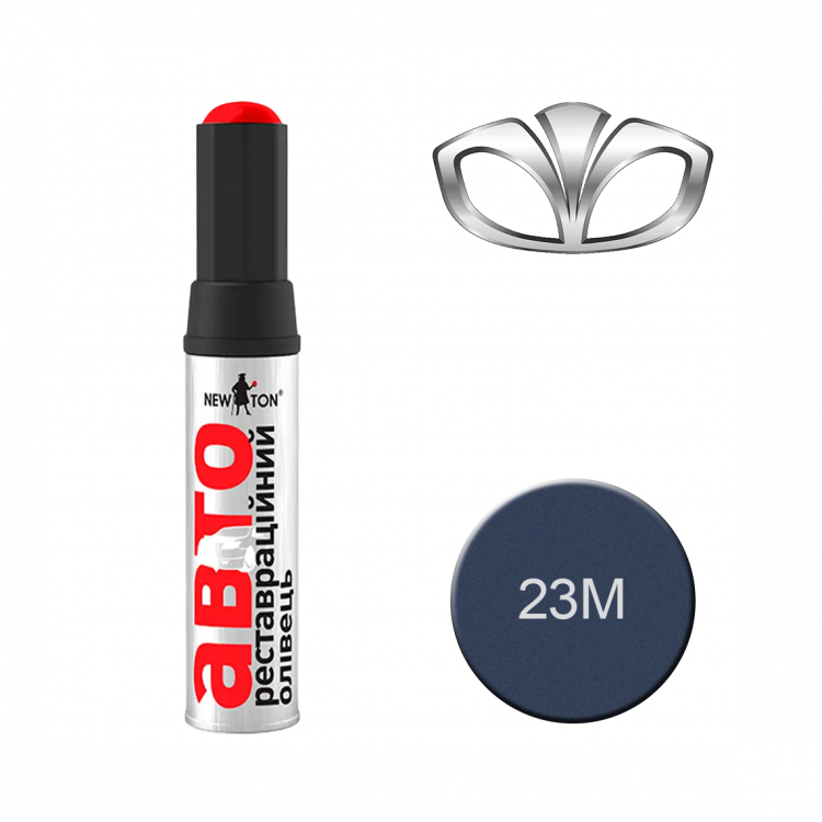 NEW TON Олівець реставраційний 23 M DAEWOO/CHEVROLET металік 12 мл
