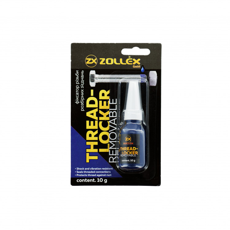 Фіксатор різьби синій BFU-5 Zollex 10г 15023