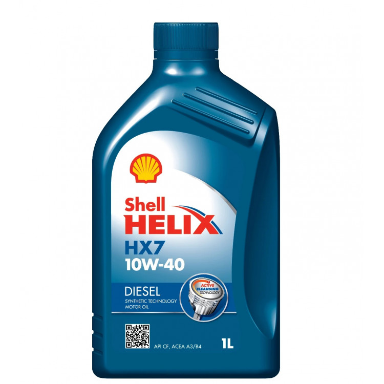 Олива моторна Shell HELIX HX7 Diesel 10W-40 4л