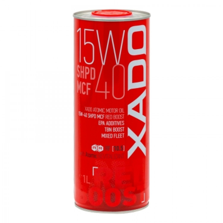 Олива моторна XADO Atomic Oil 15W-40 SHPD MCF Red Boost 1л  XA 26113
