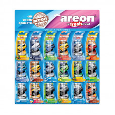 Ароматизатор рідкий Areon АВТО MIX 18 шт (асорті мікс)