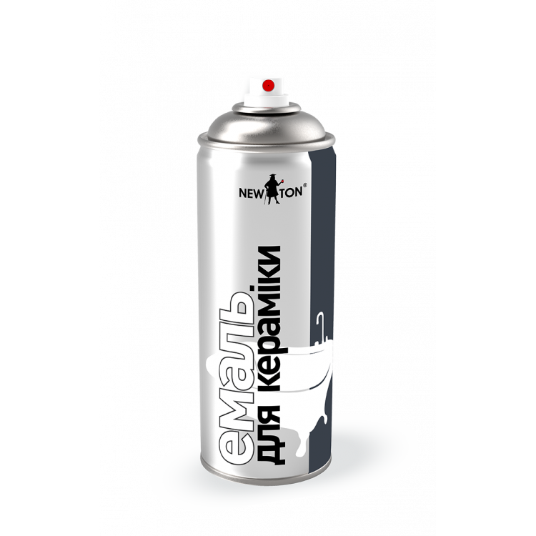 NEW TON Емаль для кераміки та емалевих покриттів біла 400 мл