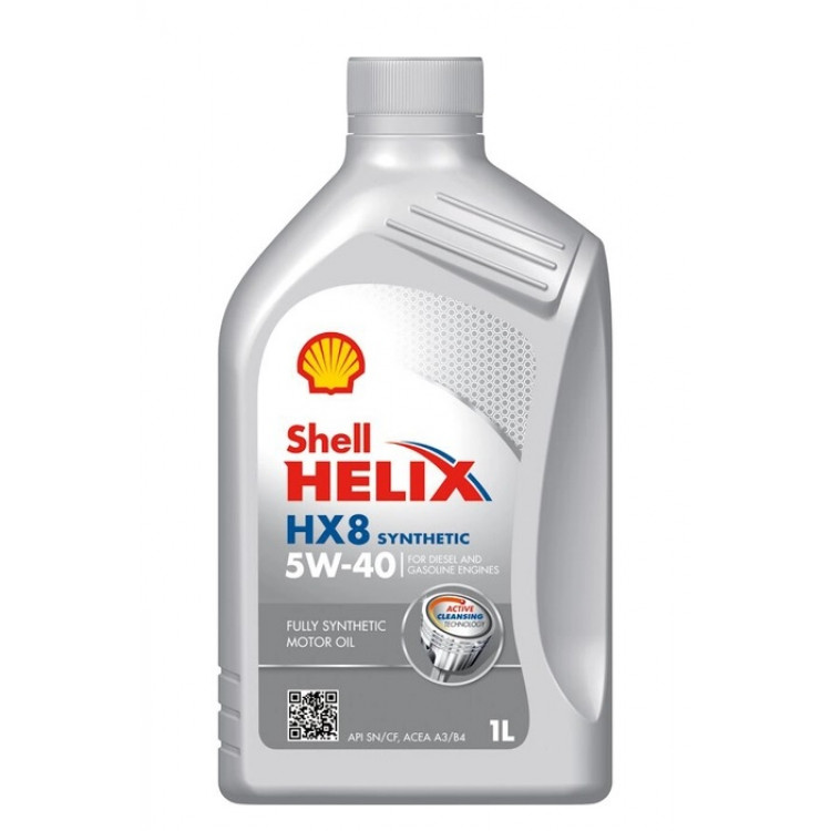Олива моторна Shell HELIX HX8 5W-40 4л