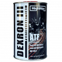 Олива для АКПП та ГУР HighWay Dexron III 1л