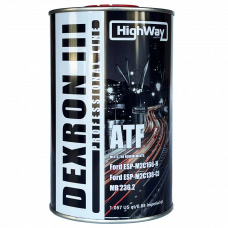 Олива для АКПП та ГУР HighWay Dexron III 1л
