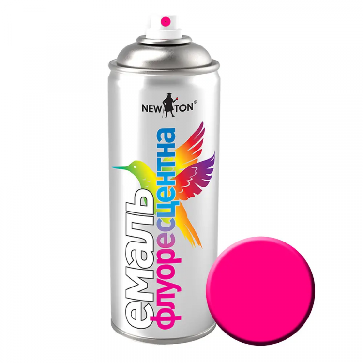 NEW TON Емаль флуоресцентна RAL 3024 помаранчева 400 мл