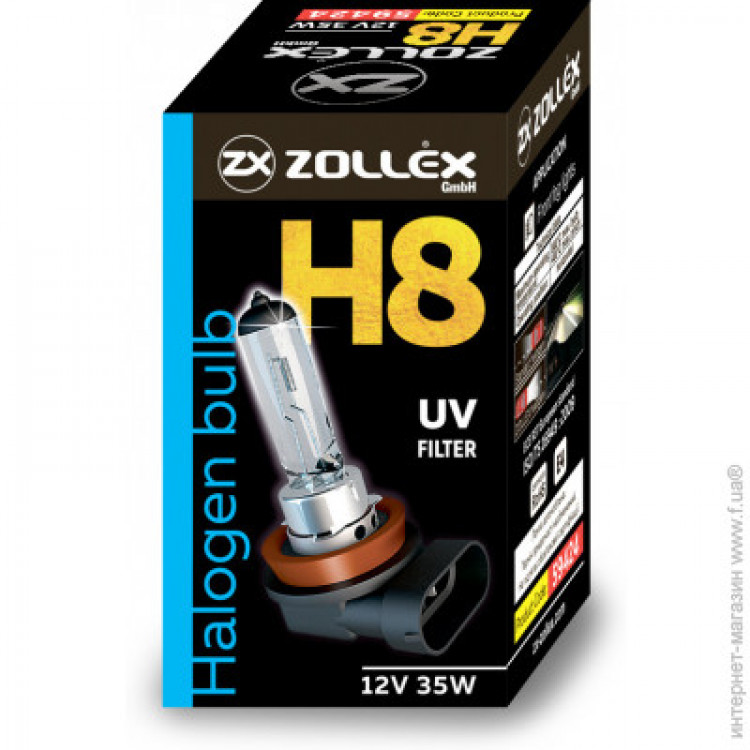 ZOLLEX Галогенна лампа H8 12V 35W