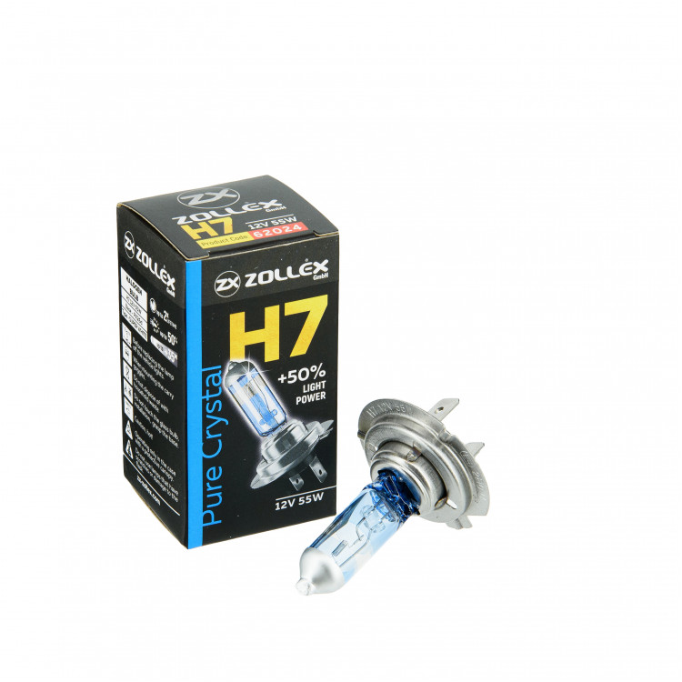 ZOLLEX  Pure crystal Галогенна лампа H7 12V 55W
