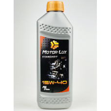 Олива моторна Motor Lux Standart 15W-40 1л