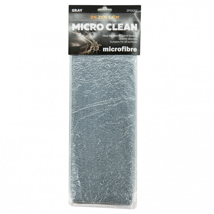Zollex серветка мікрофібра (сіра) ZP-0052