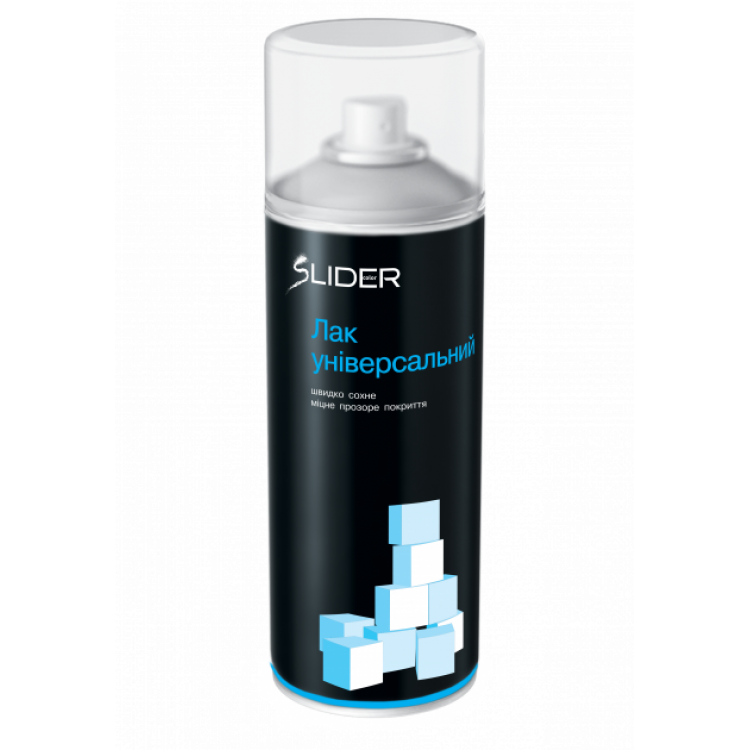 SLIDER Лак  універсальний глянцевий 400 мл