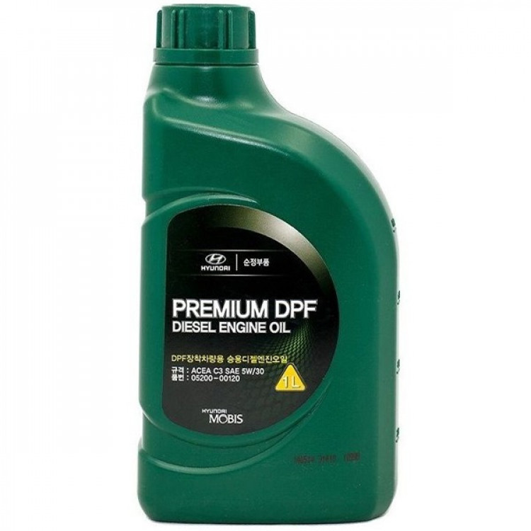 Олива моторна HYUNDAI KIA Premium DPF Diesel 5W-30 6л