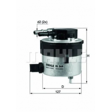 MAHLE KL569 (PP 838/8) (WF8451)