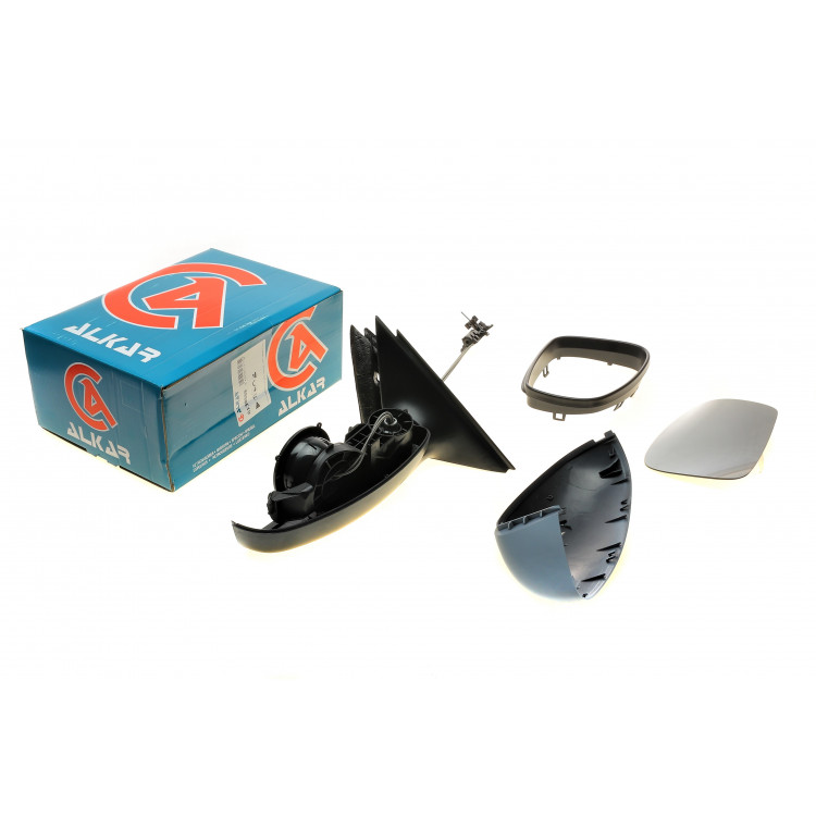 Дзеркало заднього виду (під фарбування) Skoda Fabia06-14 (R) (механіка)