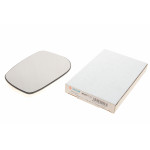 Скло дзеркала (з підігрівом) Toyota Yaris 05-12 (L)