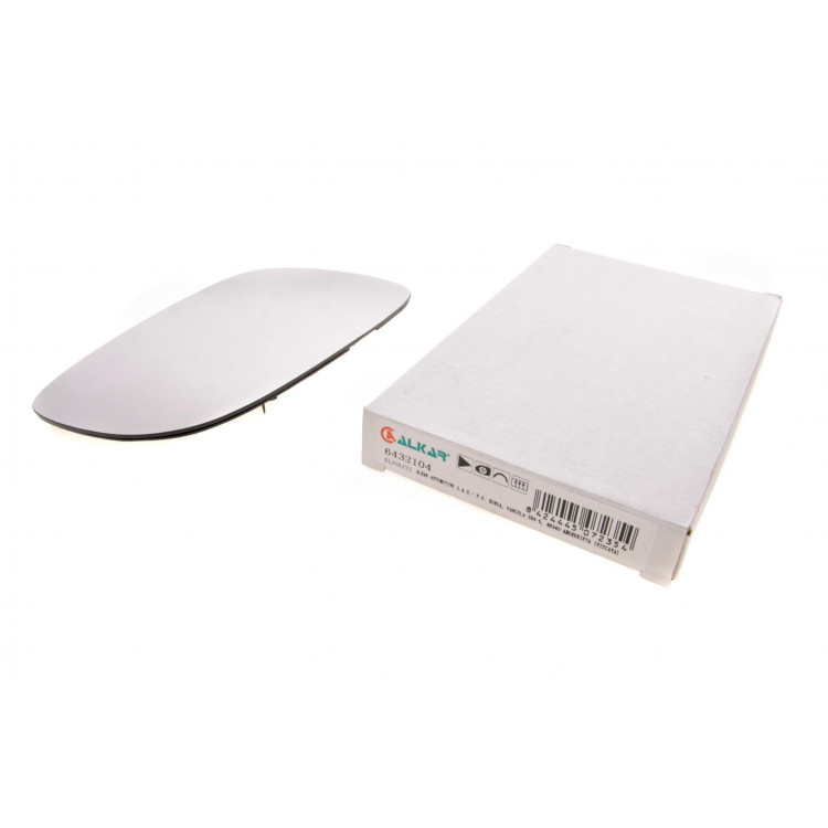 Скло дзеркала (з підігрівом) VW Touran 03-10 (R)