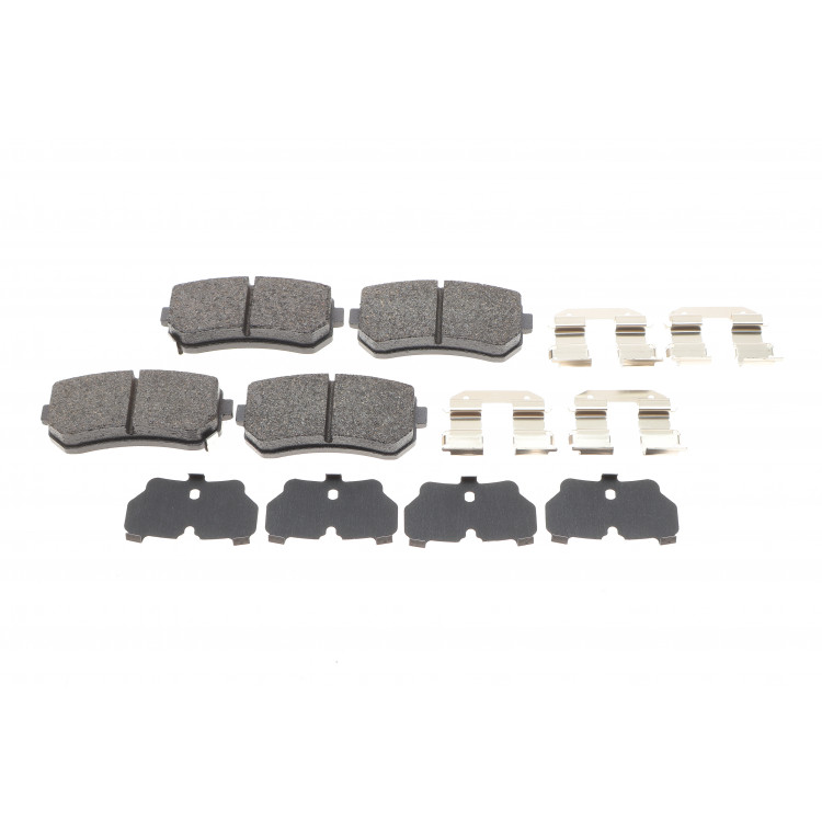 Колодки гальмівні (задні) Hyundai Accent/I20/I30/Ix35/Sonata/Kia Ceed/Rio/Sportage 1.2-3.3 05- (Mando)