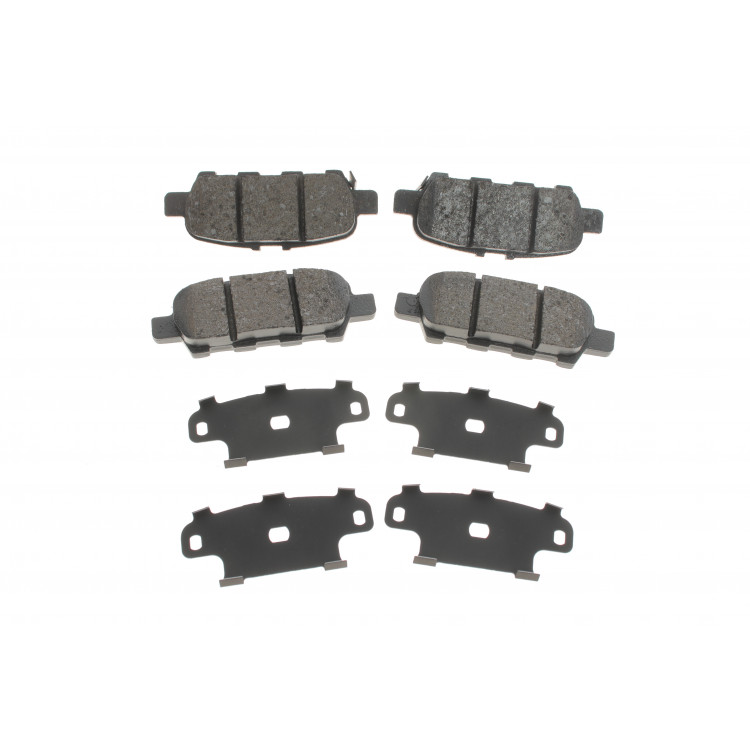 Колодки гальмівні (задні) Renault Koleos/Nissan Juke/Qashqai/X-Trail/Suzuki 08- (Akebono)
