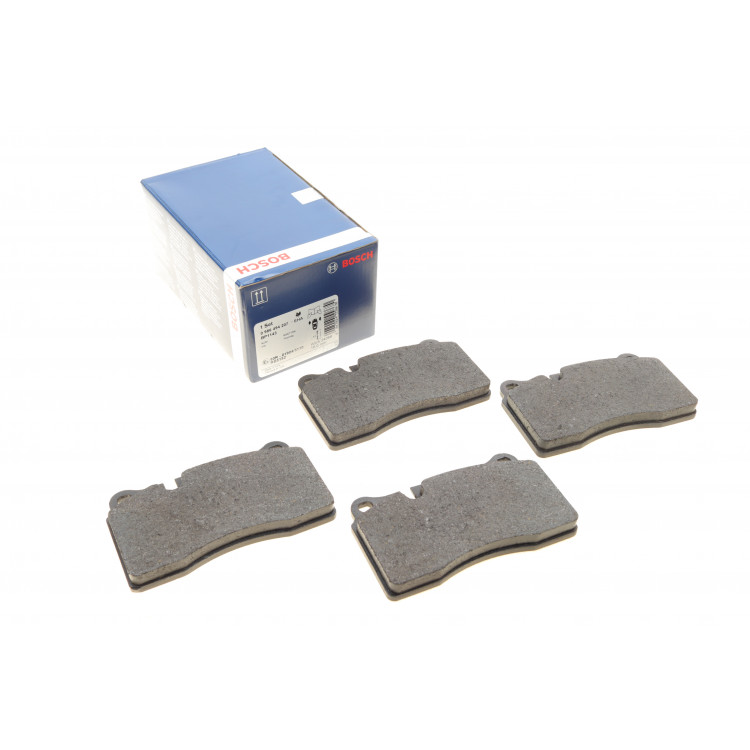 Колодки гальмівні (передні) VW Touareg 2.5-4.2 TDI/FSI 02- (Brembo)