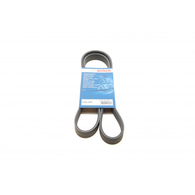 Ремінь генератора VW T5/Golf 2.3-3.2 V6 03-09/Audi A4/A6/Q5 2.0TDI 08-17 (6PK1264)