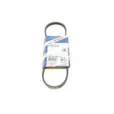 Ремінь генератора Ford Escort/Fiesta 1.8D/Kia Cerato 2.0 90- (3PK675)