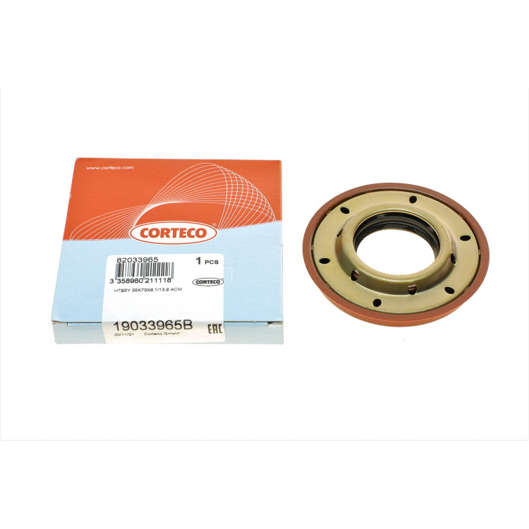 Сальник півосі Opel Astra H/J/Vectra C 1.9-3.0 CDTI 04- (35x73x8.1/13.9)