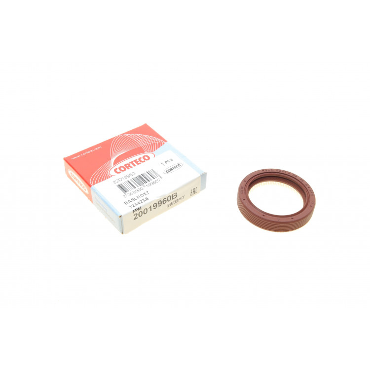 Сальник колінвалу (передній) VW Caddy 1.4/1.6i 95-10 (32x42x8)