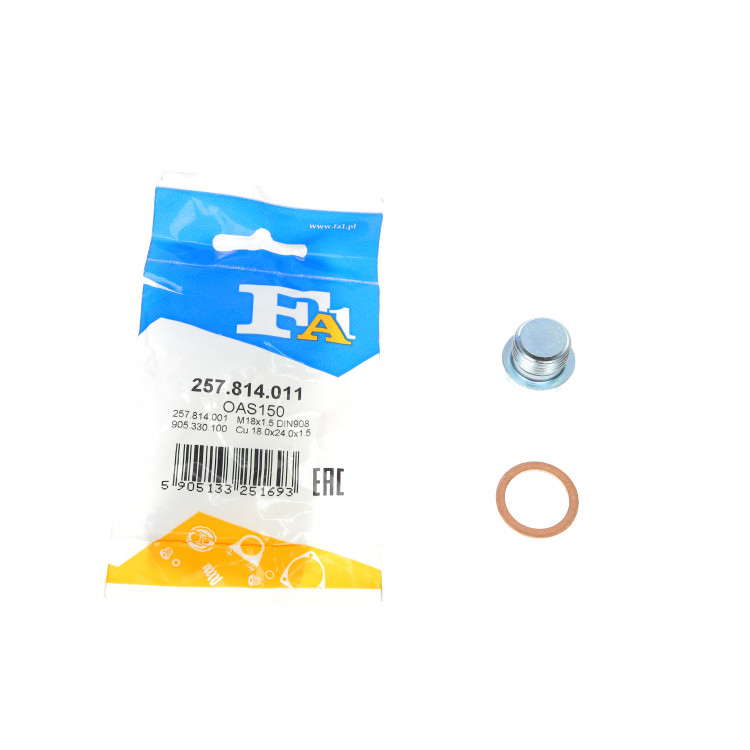 Болт зливу оливи + шайба BMW 5 (E60)/7 (E65)/X5 (E53/F15) (M18x1,5)