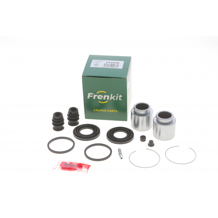 Ремкомплект супорта (переднього) Mitsubishi Pajero 90- (d=43mm) (+2 поршня) (Akebono)