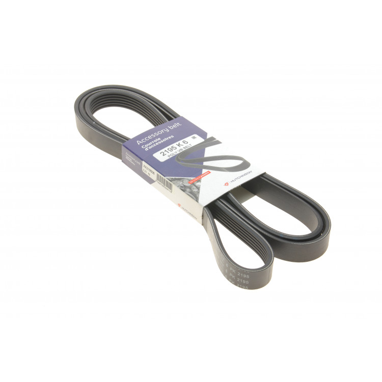 Ремінь генератора MB Sprinter CDI (-AC) (6PK2195)