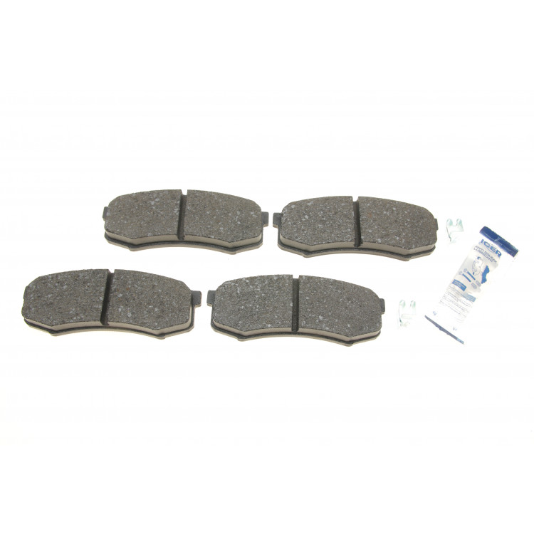 Колодки гальмівні (задні) Mitsubishi Pajero IV 06-/Toyota Land Cruiser 84-/Prado 02-/Lexus GX 01-