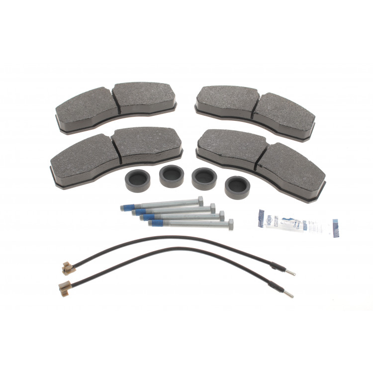 Колодки гальмівні (передні/задні) Renault Master 04-10/Mascott/Iveco Daily 99-06 (з датчиками)