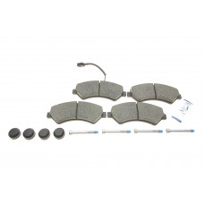 Колодки гальмівні (передні) Citroen Jumper/Fiat Ducato/Peugeot Boxer 06- R16 (+датчик) Колодки гальмівні (передні) Citroen Jumper/Fiat Ducato/Peugeot Boxer 06- R16 (+датчик)