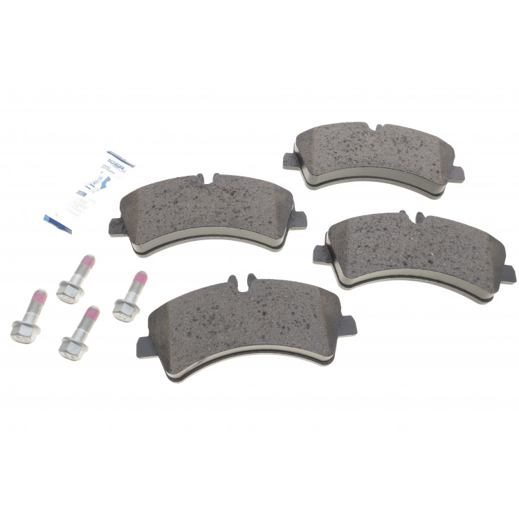 Колодки гальмівні (задні) MB Sprinter (906) 411-519CDI/VW Crafter 30-35/30-50 06- (спарка)