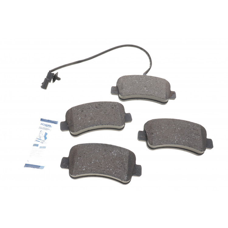 Колодки гальмівні (задні) Renault Master III/Opel Movano B/Nissan NV400 10- (+датчик)(однокатковий)