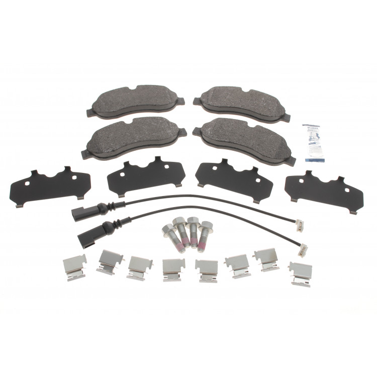 Колодки гальмівні (передні) Ford Tourneo Custom/Transit Custom/Transit V363 12- (+датчики) (спарка)