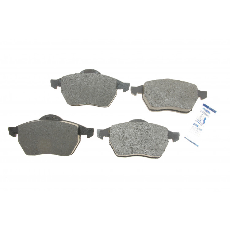 Колодки гальмівні (передні) Audi A3/TT/Skoda Octavia 96-10/VW Golf/Passat B3/B4 91-06 (без датчика)